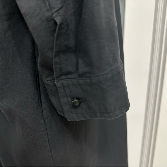 Pomander Place Black Poly Dress SZ XLarge Relaxed Fit Side Pockets Casual GUC - Picture 6 of 10